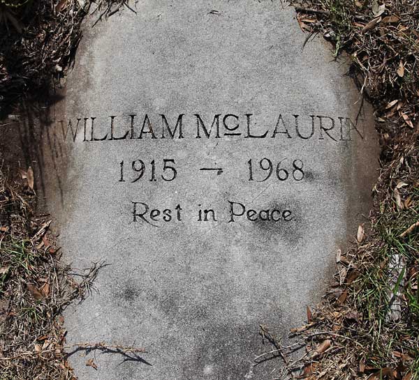 William McLaurin Gravestone Photo