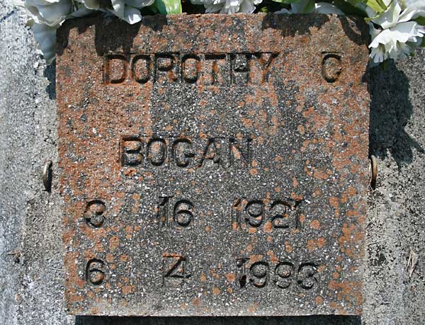 Dorothy C. Bogan Gravestone Photo