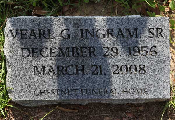 Vearl G. Ingram Gravestone Photo