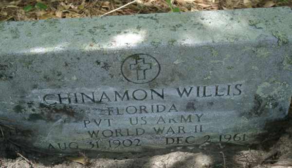 Chinamon Willis Gravestone Photo