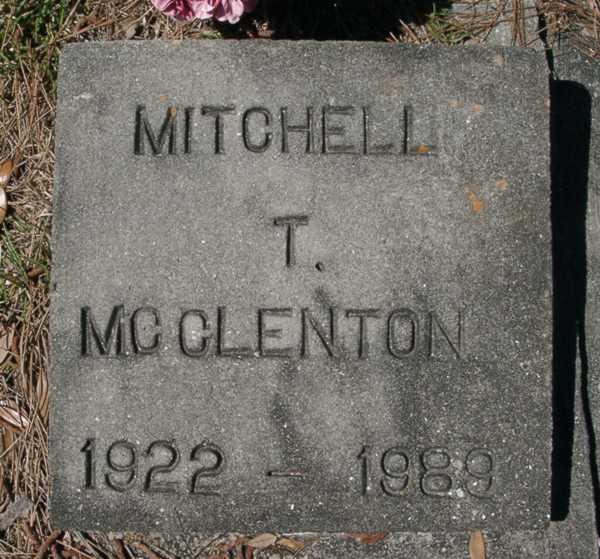 Mitchell T. McClenton Gravestone Photo