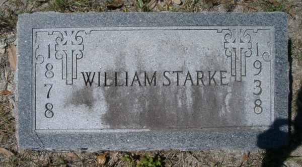 William Starke Gravestone Photo