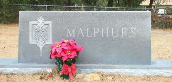  Malphurs Gravestone Photo