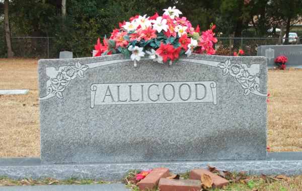  Alligood Gravestone Photo