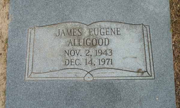 James Eugene Alligood Gravestone Photo