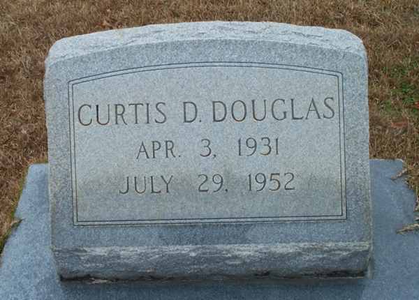 Curtis D. Douglas Gravestone Photo