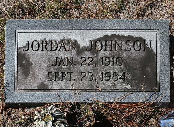 Jordan Johnson Gravestone Photo