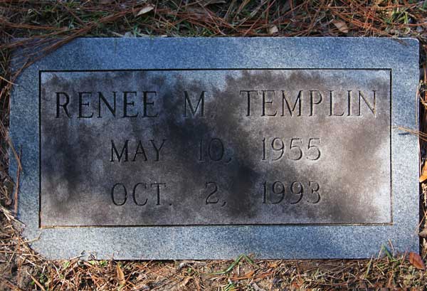 Renee M. Templin Gravestone Photo
