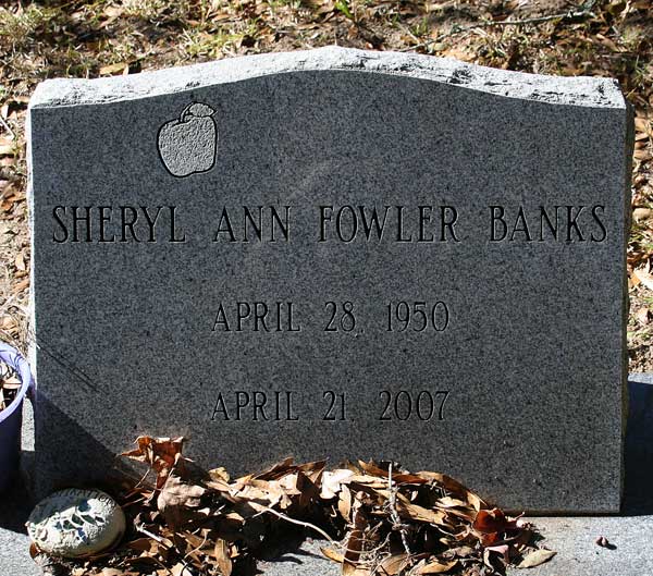 Sheryl Ann Fowler Banks Gravestone Photo