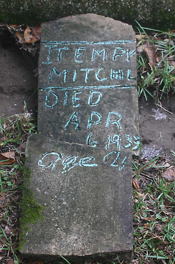 Tempy Mitchl Gravestone Photo