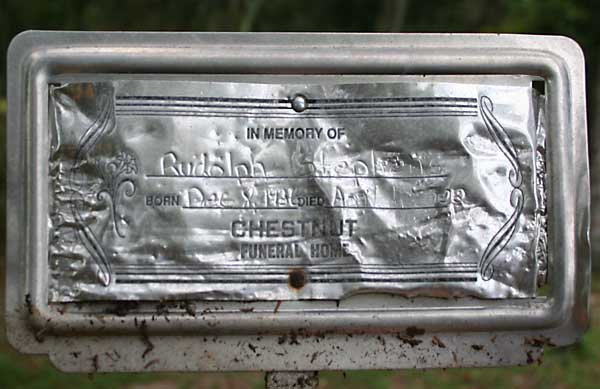 Rudolph Stephens Gravestone Photo