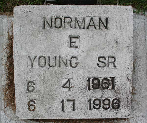 Norman E. Young Gravestone Photo