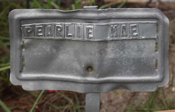 Pearlie Mae Unknown Gravestone Photo