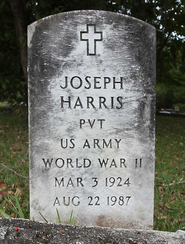 Joseph Harris Gravestone Photo