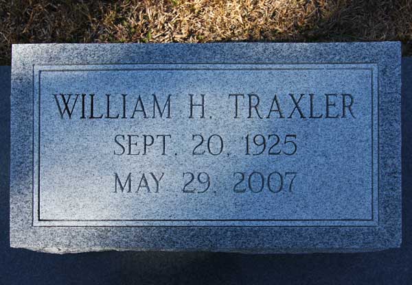 William H. Traxler Gravestone Photo
