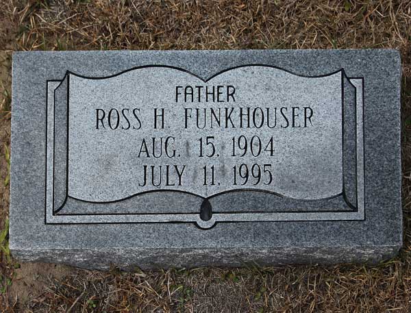 Ross H. Funkhouser Gravestone Photo