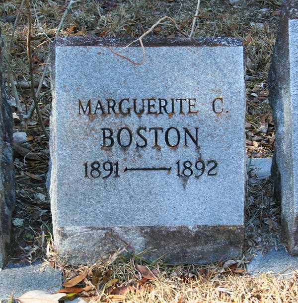Marguerite C. Boston Gravestone Photo