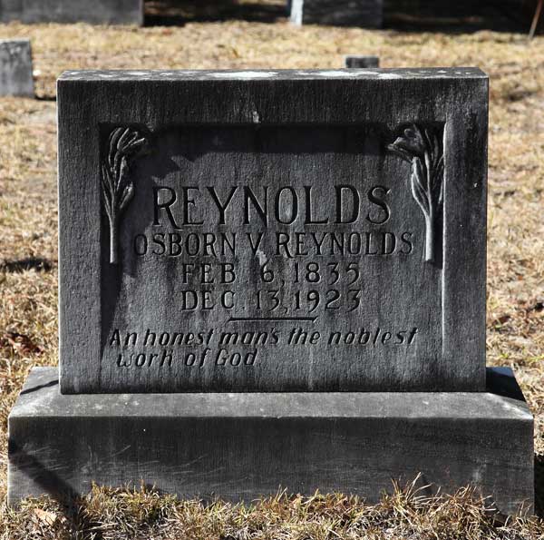 Osborn V. Reynolds Gravestone Photo