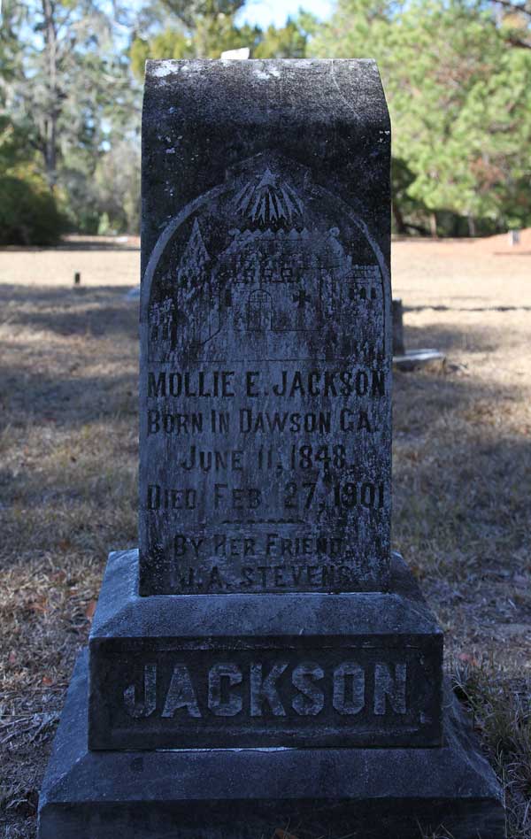 Mollie E. Jackson Gravestone Photo