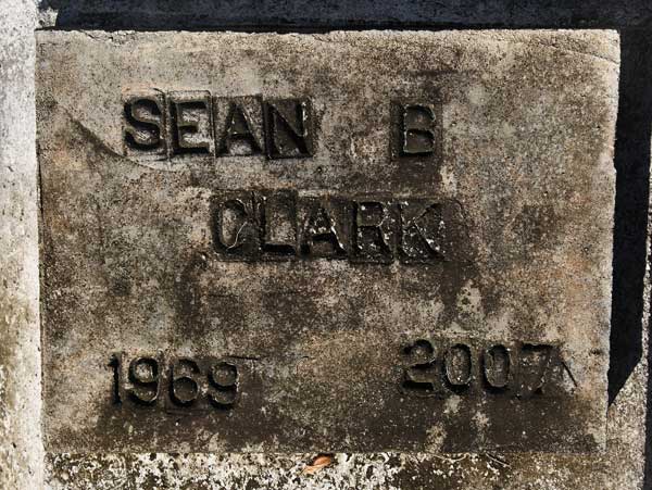 Sean B. Clark Gravestone Photo