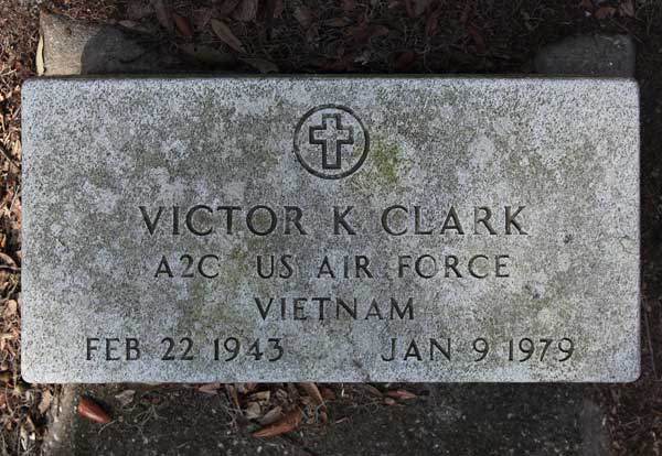 Victor K. Clark Gravestone Photo