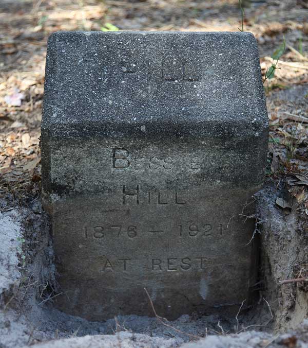 Bess E. Hill Gravestone Photo