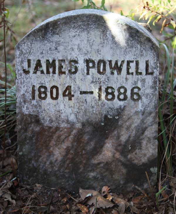 James Powell Gravestone Photo
