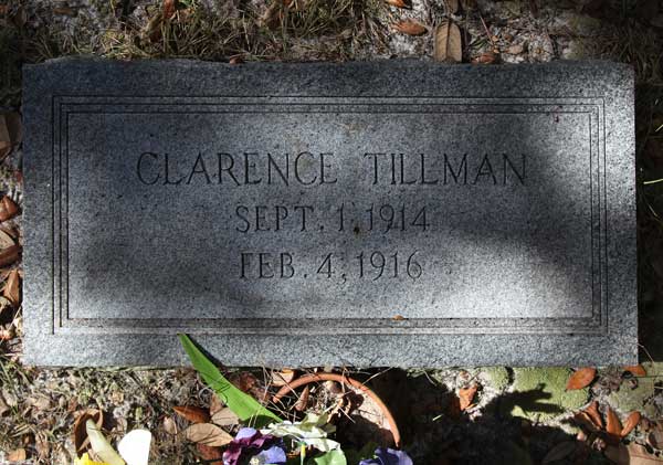 Clarence Tillman Gravestone Photo
