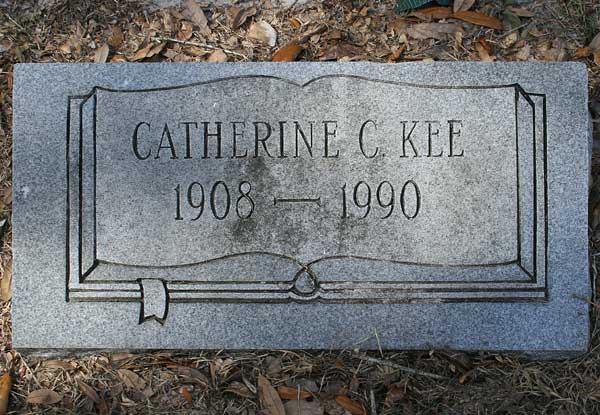 Catherine C. Kee Gravestone Photo