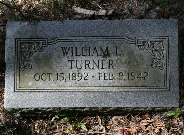 William L. Turner Gravestone Photo