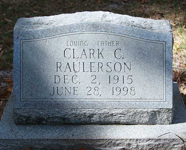 Clark C. Raulerson Gravestone Photo