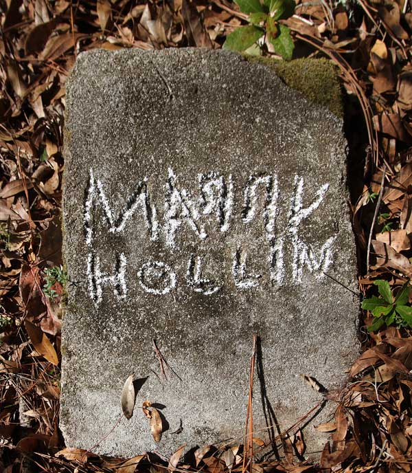 Marry Hollin Gravestone Photo