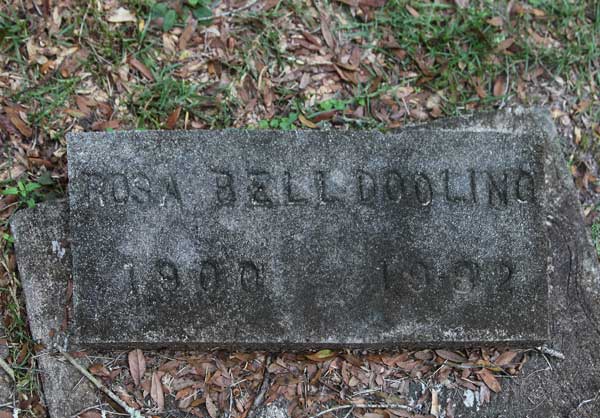 Rosa Bell Dooling Gravestone Photo