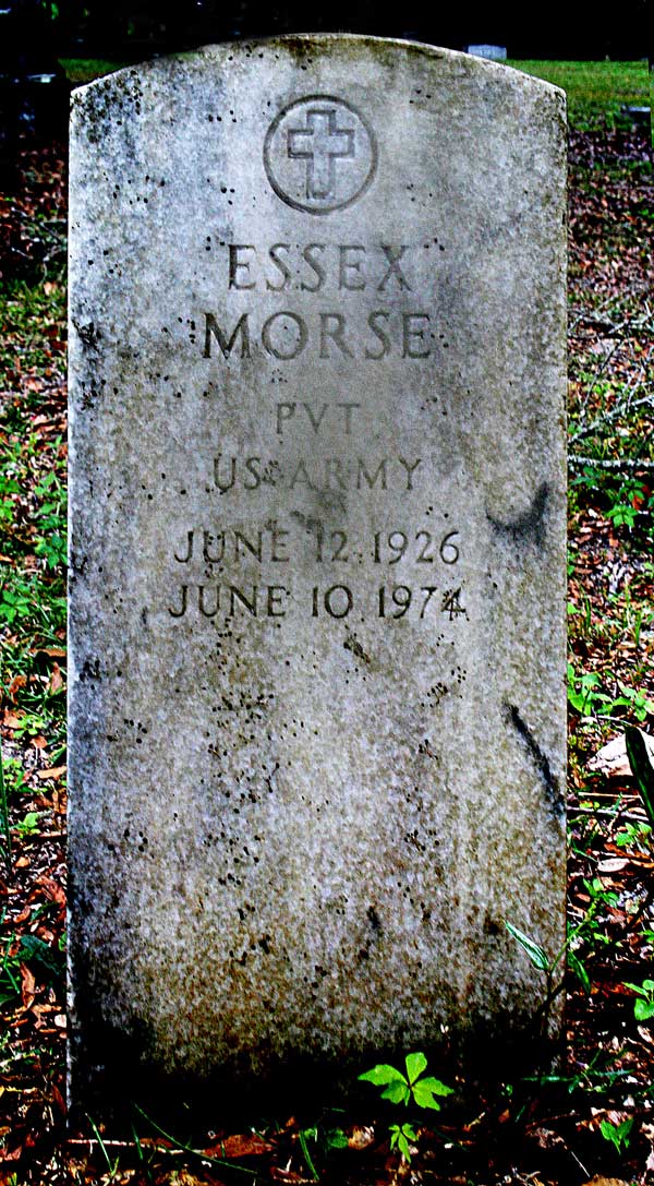 Essex Morse Gravestone Photo