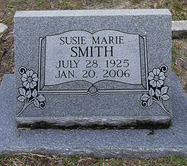 Susie Marie Smith Gravestone Photo