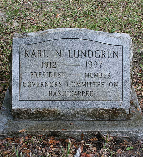 Karl N. Lundgren Gravestone Photo