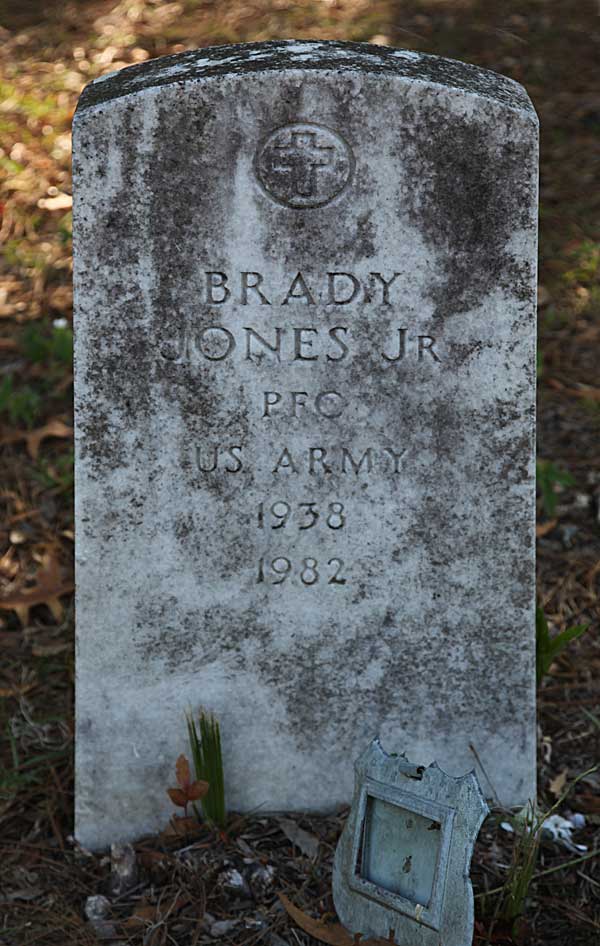 Brady Jones Gravestone Photo