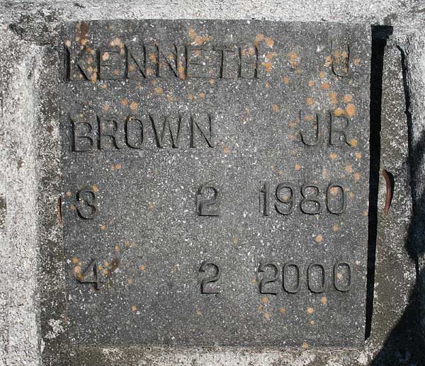 Kenneth J. Brown Gravestone Photo