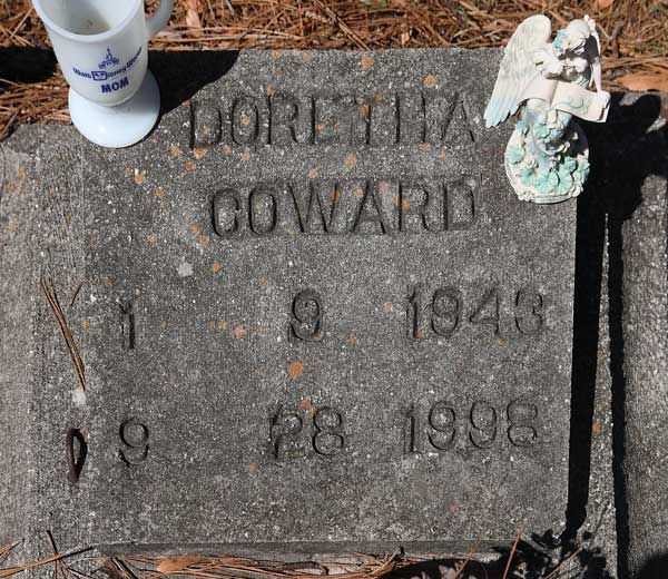 Doretha Coward Gravestone Photo