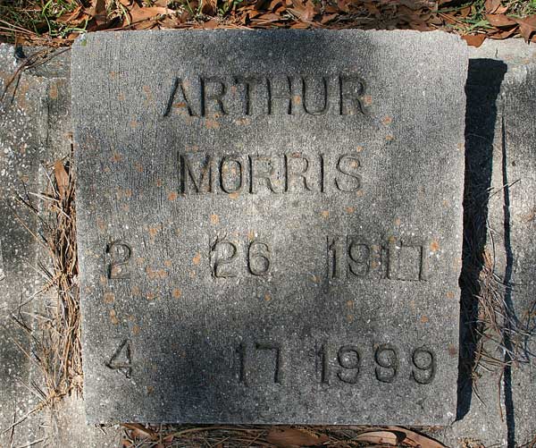 Arthur Morris Gravestone Photo