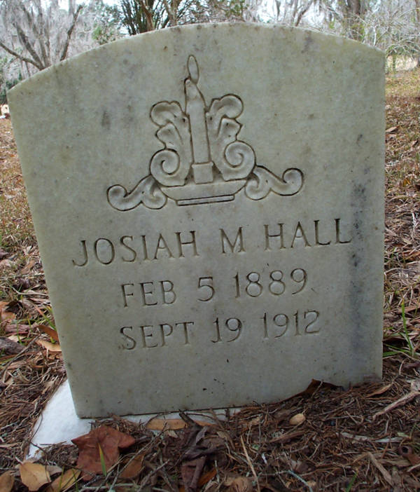 Josiah M. Hall Gravestone Photo
