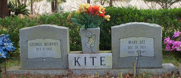 George Murphy & Mary Lee Kite Gravestone Photo