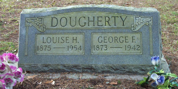 Louise H. & George F. Dougherty Gravestone Photo