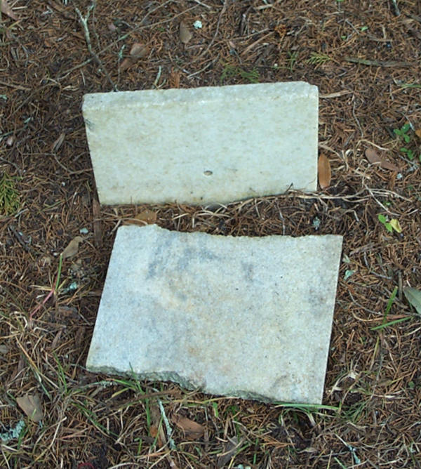  Blank Broken Stone Gravestone Photo