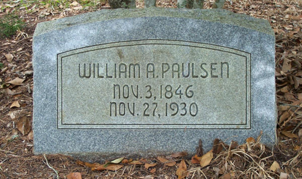 William A. Paulsen Gravestone Photo