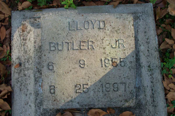 Lloyd Butler Gravestone Photo
