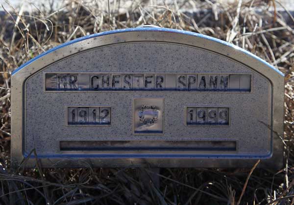 Chester Spann Gravestone Photo