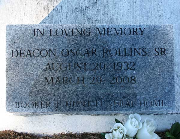 Rollins Oscar Gravestone Photo