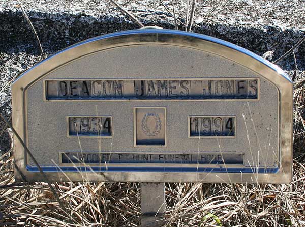 James Jones Gravestone Photo