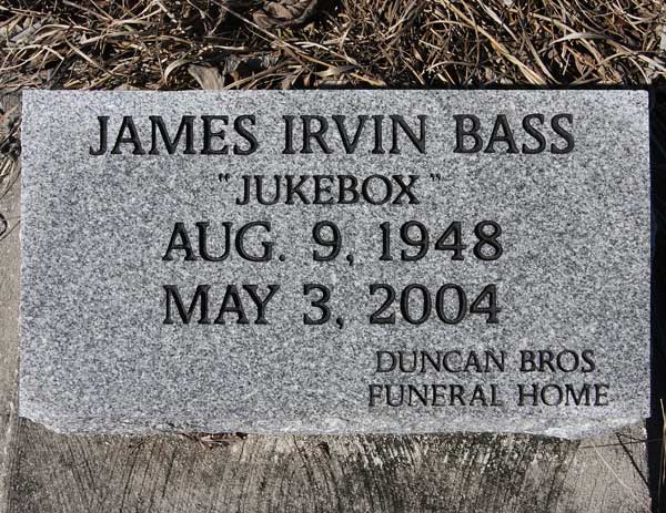 James Irvin Bass Gravestone Photo